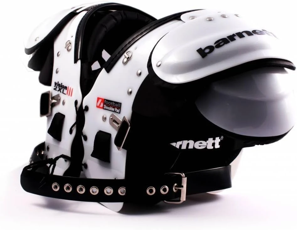BARNETT Vision III Football Shoulder Pad QB WR Black All Sports Outlet - Image 4