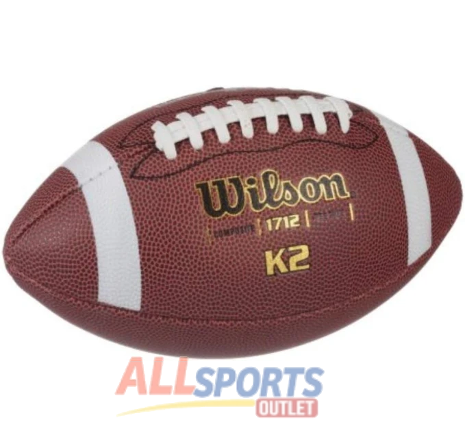 American Football Wilson K2 Composite for Children and Teens All Sports Outlet