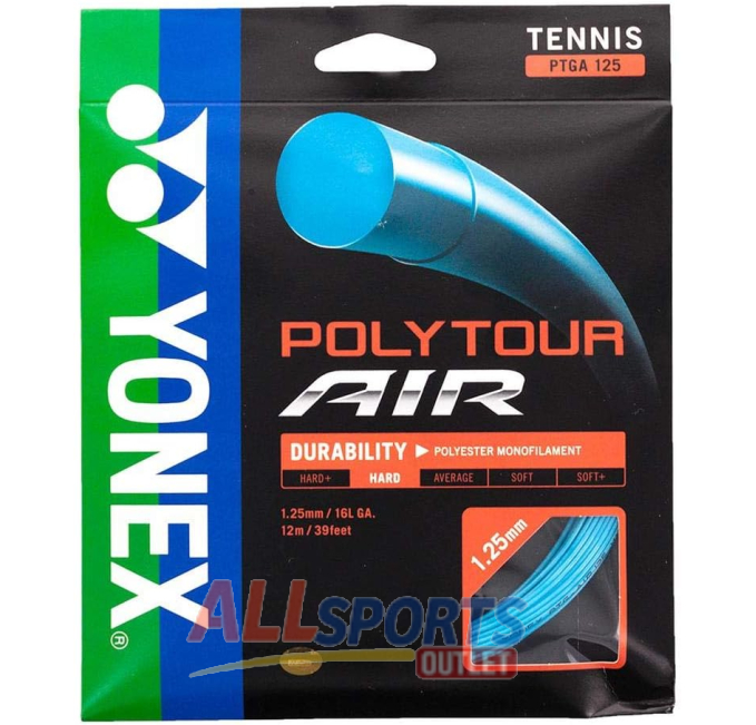 Yonex Poly Tour Air 1.25 16L Tennis String All Sports Outlet