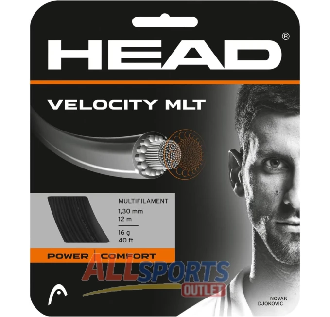HEAD Velocity MLT Multifilament Tennis String All Sports Outlet
