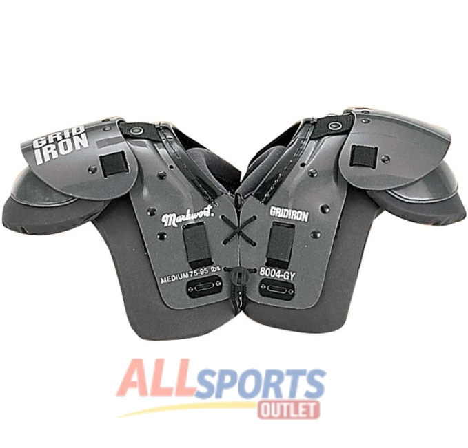 Markwort Youth GRIDIRON Football Shoulder Pads All Sports Outlet