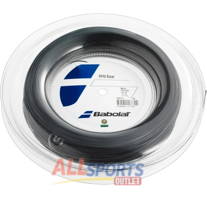 Babolat RPM Blast 17g 125 Tennis String Reel 200m All Sports Outlet