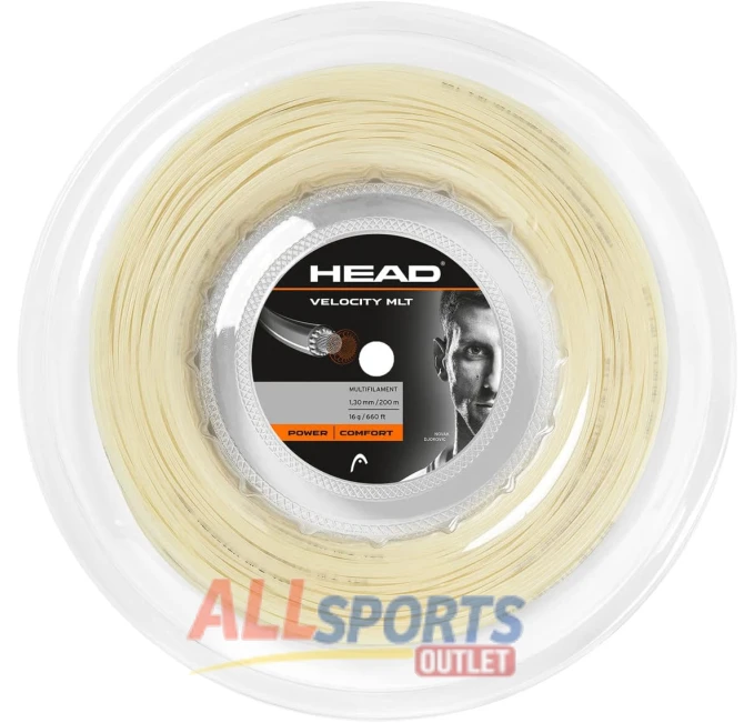 HEAD Velocity MLT Tennis Racket String 660ft All Sports Outlet