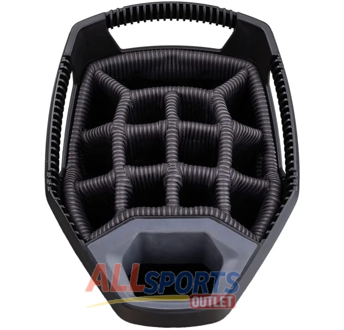 Sun Mountain 2024 C-130 Golf Cart Bag Black Charcoal with 14 Dividers