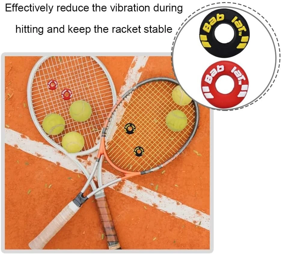 Tennis Vibration Dampener Rubber Tire Shape All Sports Outlet - Image 3