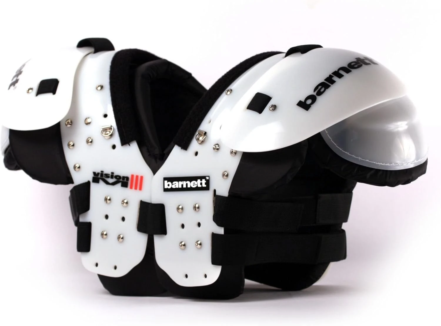 BARNETT Vision III Football Shoulder Pad QB WR Black All Sports Outlet - Image 2