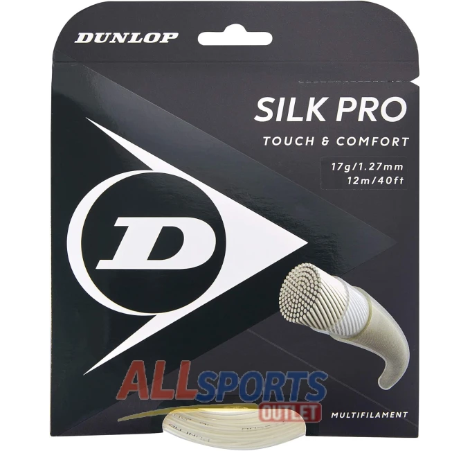 Dunlop Sports Silk Pro 17 Gauge Tennis String Set All Sports Outlet