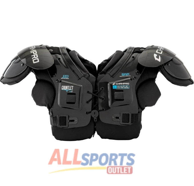 Youth Football Shoulder Pads CHAMPRO Gauntlet I All Sports Outlet