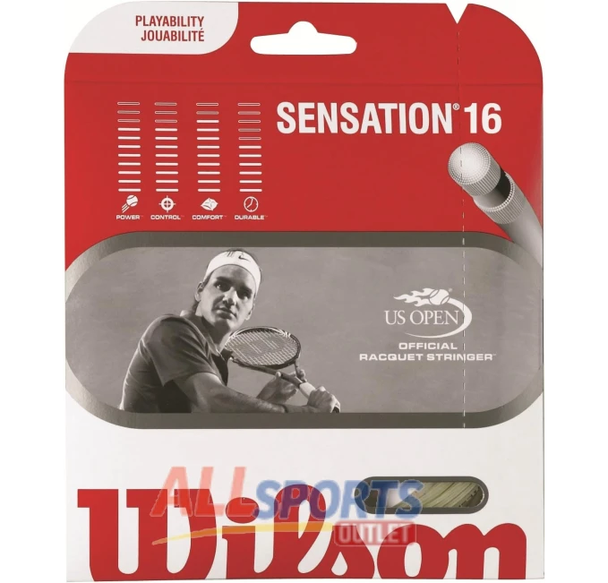 WILSON Sensation 16G Tennis String All Sports Outlet