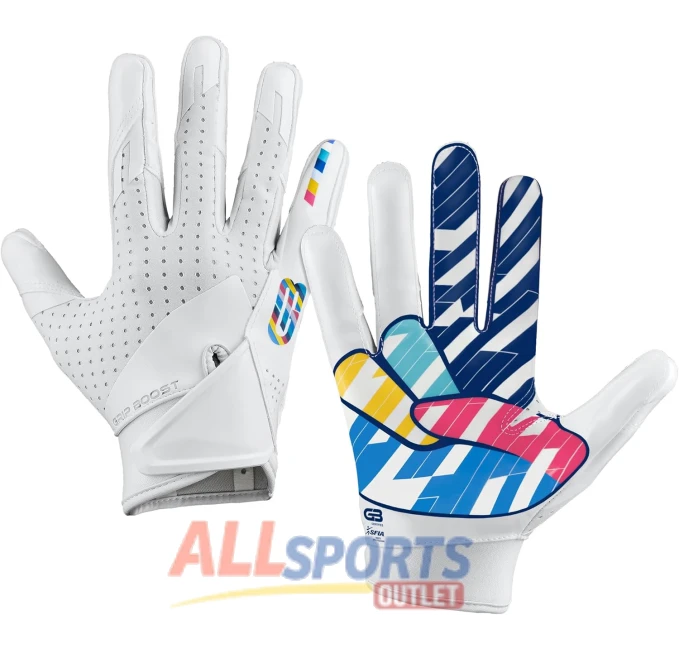 Grip Boost Peace Pro Elite Football Gloves for Adults All Sports Outlet