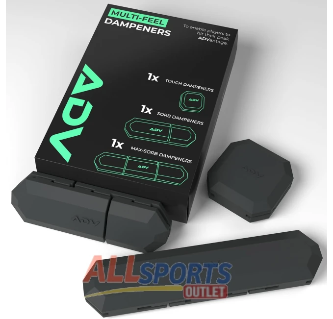 ADV Tennis Dampener by All Sports Outlet Shock Absorber 3-Pack