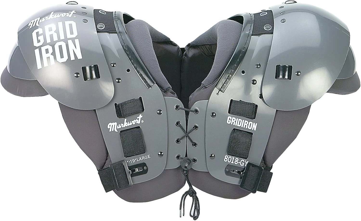 Markwort Adult Gridiron Football Shoulder Pads Large All Sports Outlet