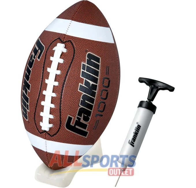Franklin Sports Grip-Rite Gold Football Set All Sports Outlet