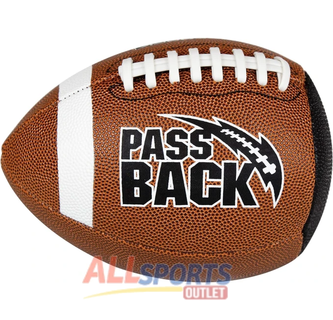 Passback Official Composite Football for High School Training All Sports Outlet