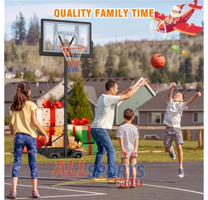 Adjustable Basketball Hoop for Kids and Adults by Yohood at All Sports Outlet