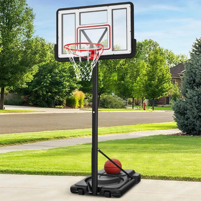 All Sports Outlet 10ft Regulation Basketball Hoop – Adjustable Height for Outdoor Courts All Sports Outlet 10ft Regulation Basketball Hoop Adjustable for Outdoor Play