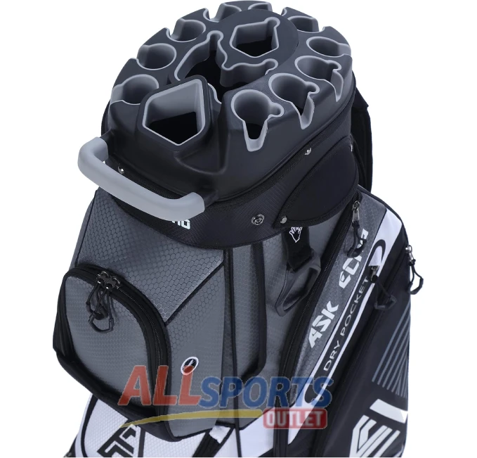 ASK ECHO Golf Cart Bag with 14 Way Divider System for Organized Club Storage