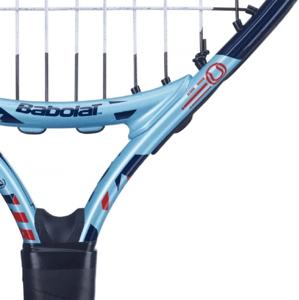 All Sports Outlet Babolat Ballfighter Junior 17 Inch Tennis Racquet Blue Red for Kids, Lightweight and Durable