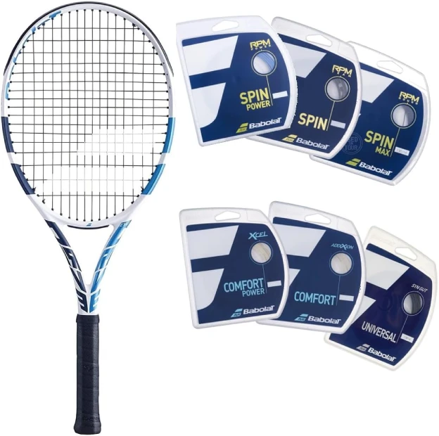 Babolat Evo Drive Women's Tennis Racquet 104 sq. in Headsize Strung with Custom String at All Sports Outlet