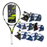 Babolat Pure Aero Team Tennis Racquet Yellow Black at All Sports Outlet