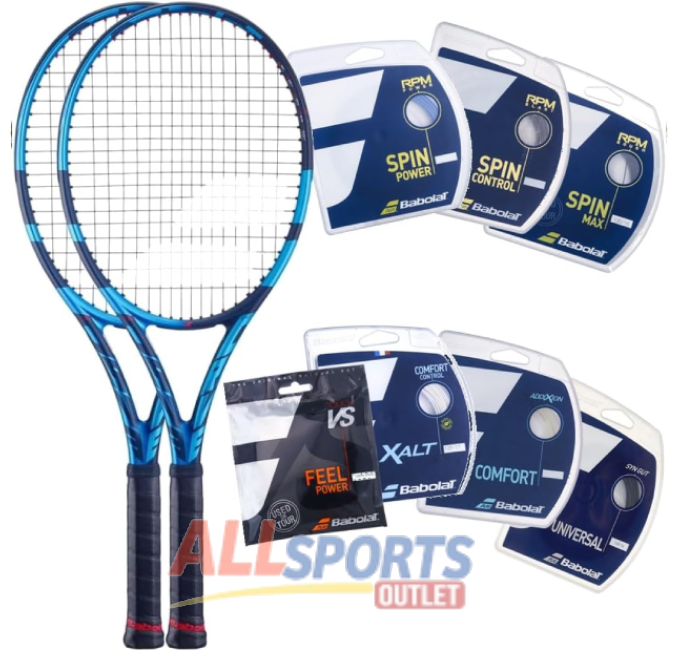Babolat Pure Drive 98 Tennis Racquet Strung with Advanced Technology at All Sports Outlet