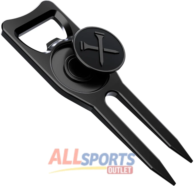 Blue Tees Golf 6-in-1 Premium Divot Tool with Multiple Features