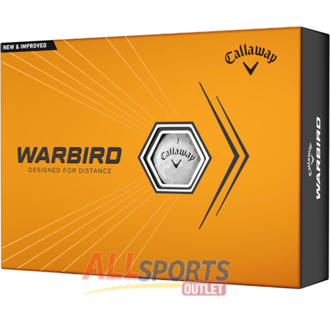 Callaway Warbird Golf Balls designed for maximum distance and performance, available at All Sports Outlet.