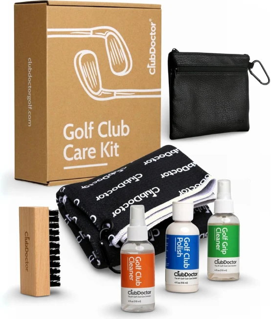 Club Doctor Golf Club Care Kit with Cleaner Polish for Maintenance