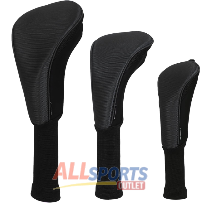 Craftsman Golf 3pcs Neoprene Headcovers for Driver Fairway Hybrids Rescue All Sports Outlet