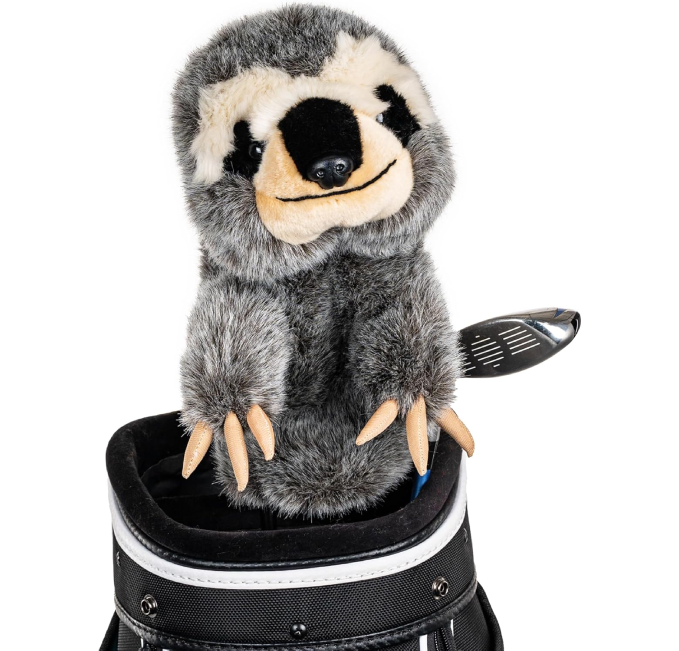 Daphne's Sloth Golf Driver Headcover Premium for Men and Women at All Sports Outlet