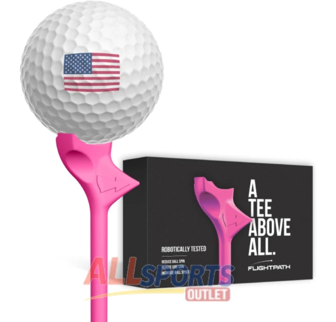 Durable 3.25" Premium Golf Tees designed to improve shot distance and accuracy, USGA approved