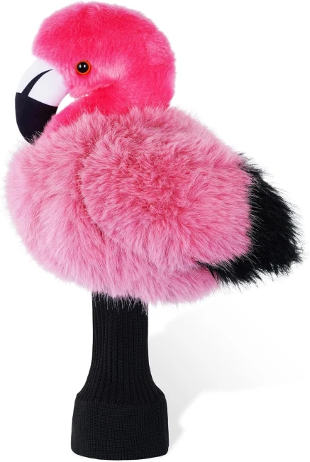 Funny Golf Club Head Covers Animal Plush Driver Headcover Fits Standard 460cc Driver