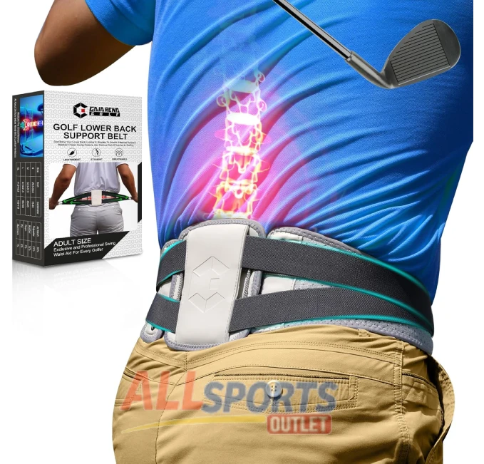 GAIARENA Golf Lower Back Support Belt for Swing Training at All Sports Outlet