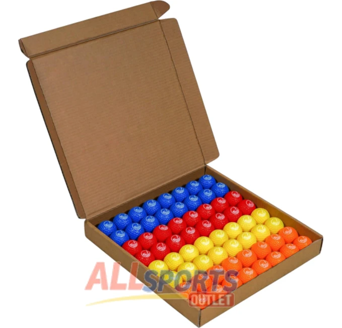 GoSports Foam Golf Practice Balls Set for Indoor and Outdoor Training with Realistic Feel and Limited Flight