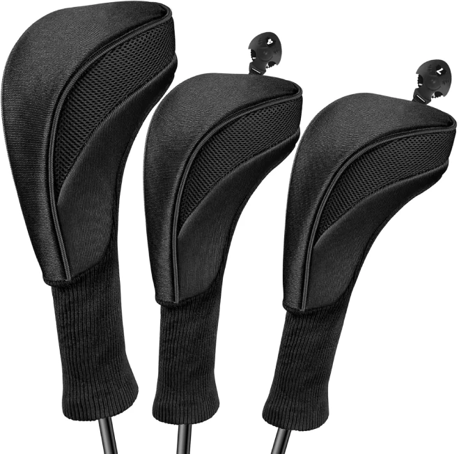 High-quality Golf Club Head Covers for Fairway Woods and Hybrids, perfect for golfers. Shop at All Sports Outlet for durable protection.
Golf Club Head Covers for Fairway Woods and Hybrids Set at All Sports Outlet
