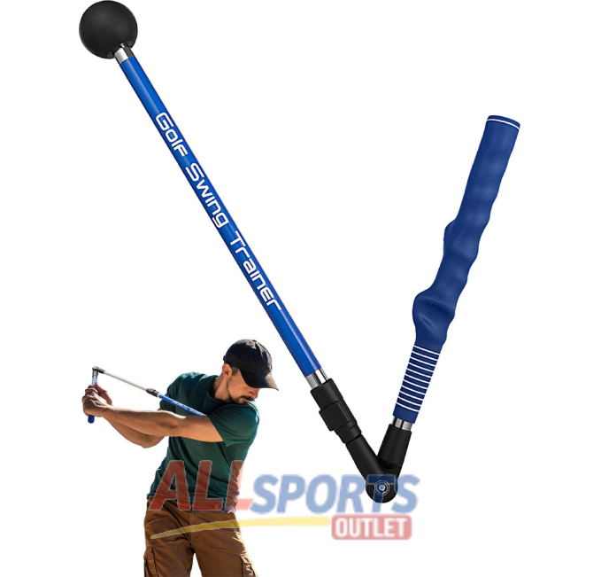 Golf Swing Trainer Aid for Hinge Rotation and Grip Improvement
