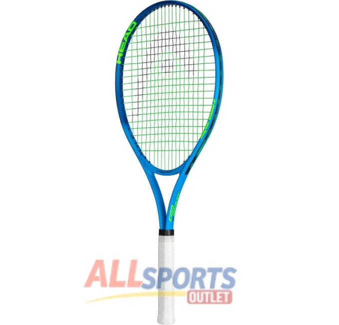 HEAD Ti Conquest 27 Inch Tennis Racket Pre-Strung Light Balance 4 3/8 Grip Blue from All Sports Outlet