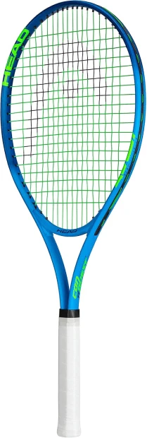 HEAD Ti Conquest 27 Inch Tennis Racket Pre-Strung Light Balance 4 3/8 Grip Blue from All Sports Outlet