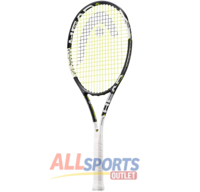 Head Speed S Tennis Racquet with Graphene XT technology, 100 sq in head size, strung, for intermediate players, available at All Sports Outlet.