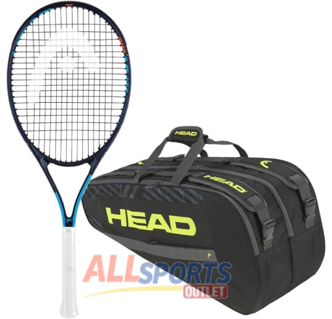 Head Ti Instinct Comp Tennis Racquet with Head Base Bag for Beginners