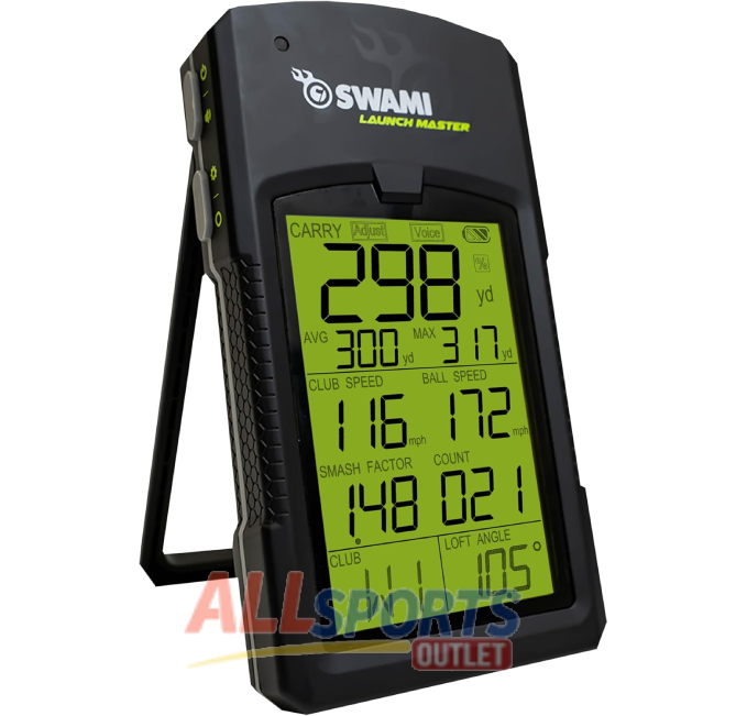 IZZO Golf Swami Launch Master Golf Monitor for Accurate Ball Tracking