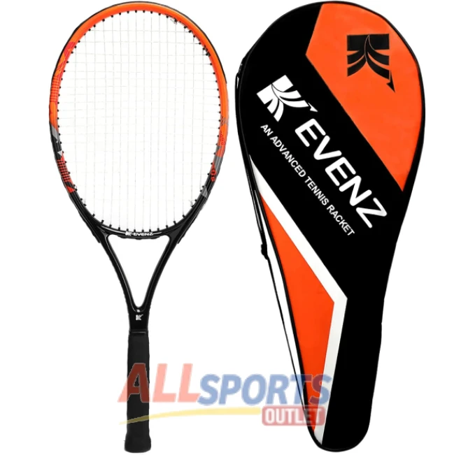 KEVENZ Carbon Fiber Tennis Racket with Carrying Bag for Adults - Lightweight and Durable