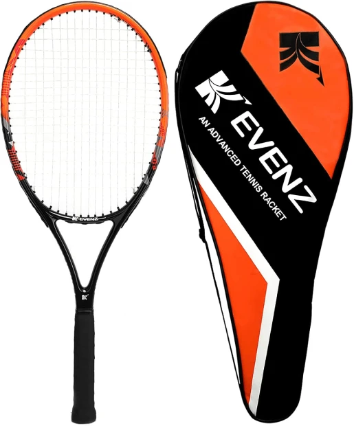 KEVENZ Carbon Fiber Tennis Racket with Carrying Bag for Adults - Lightweight and Durable