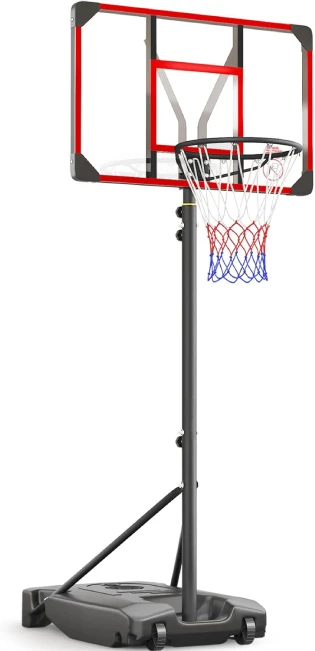 All Sports Outlet Kids Basketball Hoop, Adjustable & Portable for Outdoor Use All Sports Outlet Kids Basketball Hoop Adjustable Portable for Outdoor Play