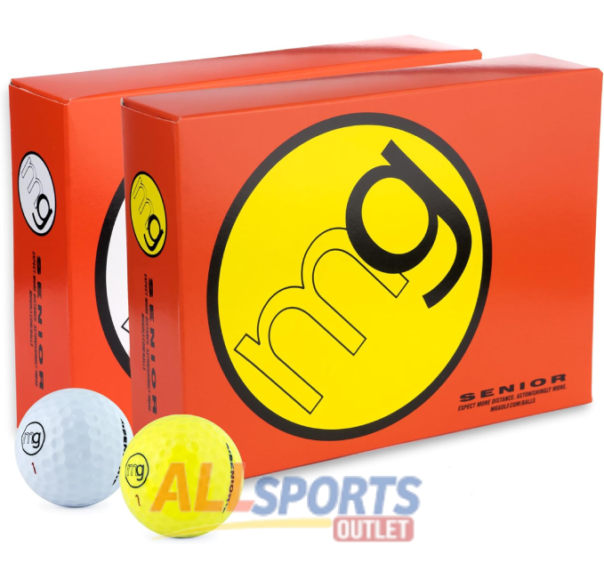 MG Golf Balls Senior Longest Distance and Speed 1 Dozen Pack