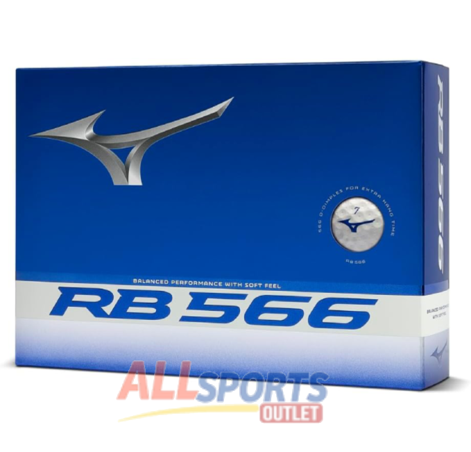 Mizuno 2024 RB 566 Golf Balls with High Trajectory and Soft Feel at All Sports Outlet