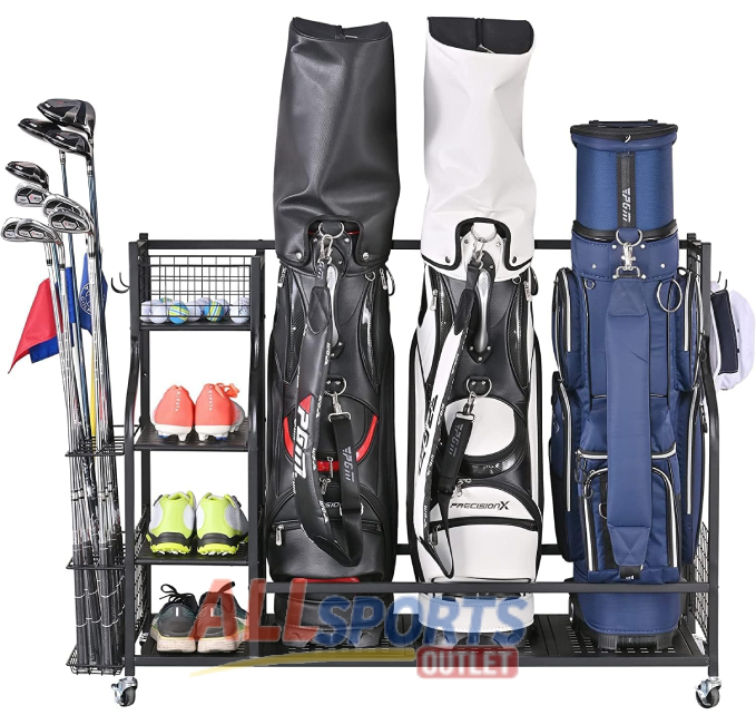 All Sports Outlet Mythinglogic Golf Storage Organizer for Garage
