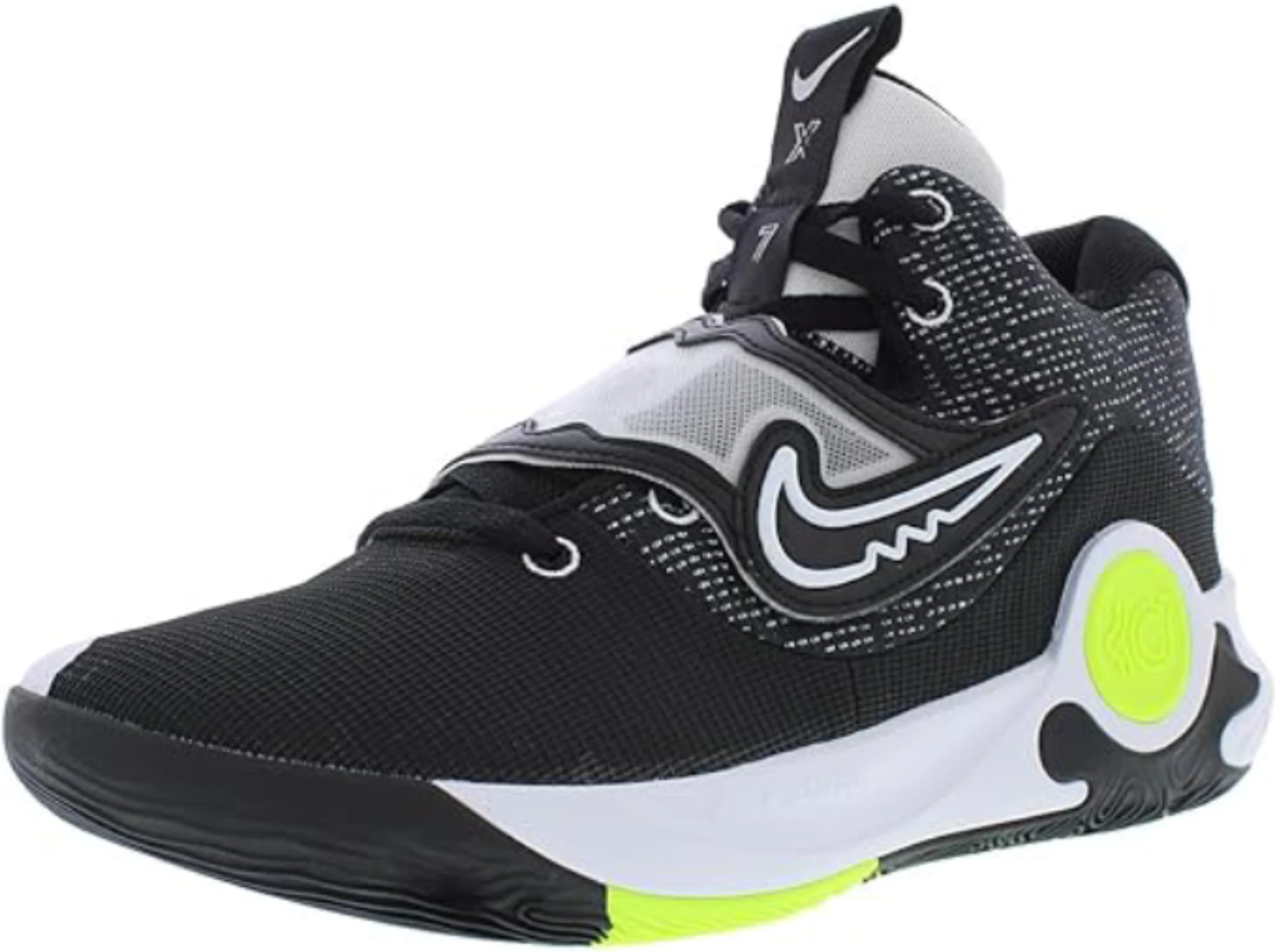 Nike Men's KD Trey 5X Black University Red basketball shoes, offering superior comfort and support for performance. Available now at All Sports Outlet. Nike Men's KD Trey 5X Black University Red basketball shoes with durable rubber sole and midfoot strap for support. Style DD9538 006.