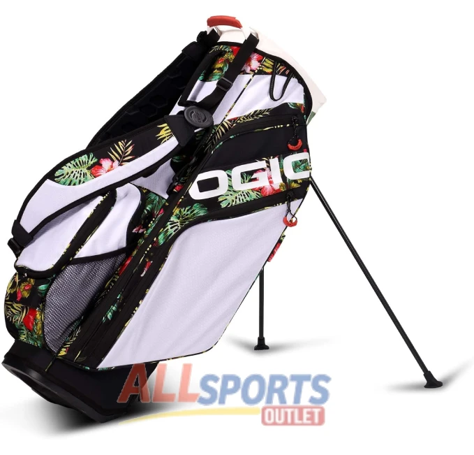 OGIO Woode Hybrid Stand Golf Bag with Lightweight Design and Multiple Dividers for Golfers