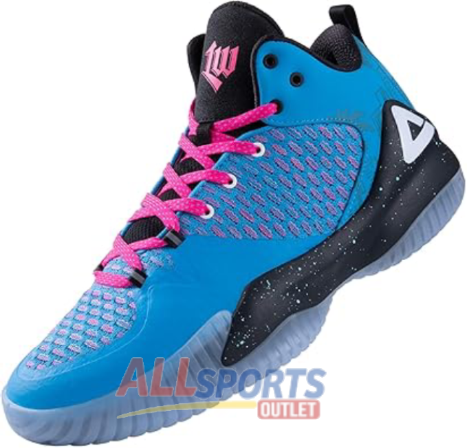 PEAK High Top Men's Basketball Shoes Breathable Non-Slip Outdoor Sneakers for Active Play